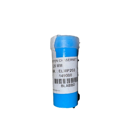 4-piece Lenton 149000 / ELMP203 Thread Chaser Set 1.25mm Pitch – a blue ink bottle with a white label