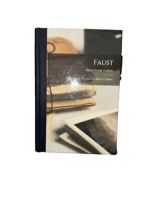 Faust: Parts 1 and 2. Translated by Albert G. Latham, DaveyDooDeals – the book, ' faust ', with a picture of a book and a book on it