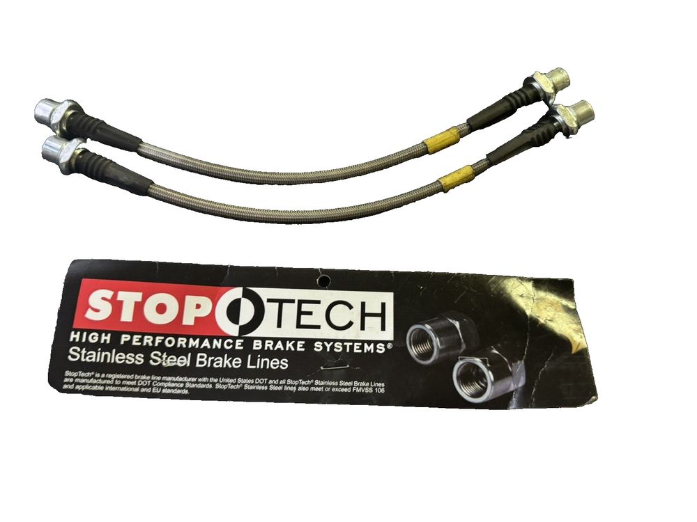 StopTech 950.44536 - Stainless Steel Brake Line Kit, Stop Tech – stoptech high performance brake system
