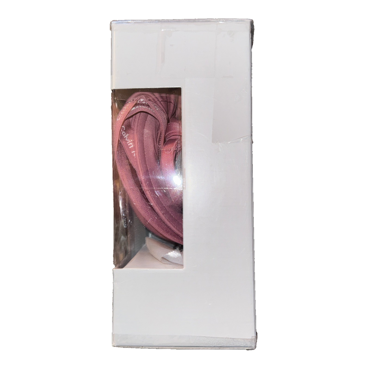 Calvin Klein 2-Pack Push Up Plunge Bra Pink And Grey Size 34C