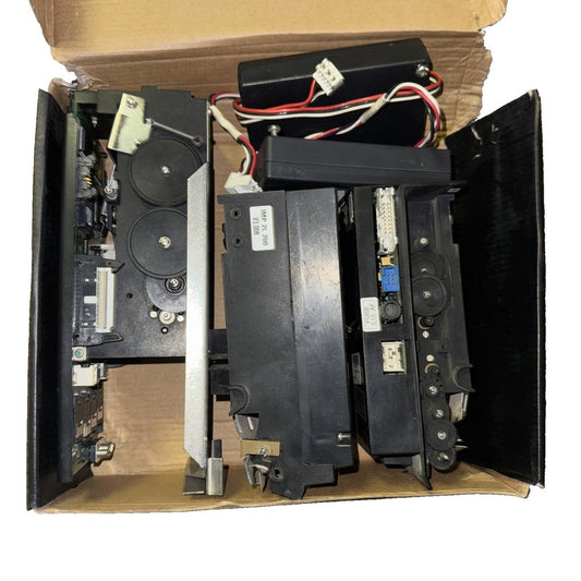 E-Waste Lot 5 Units #2 Misc Parkeon Units/ For Parts/ Scrap, DaveyDooDeals – a box with a box of electrical equipment
