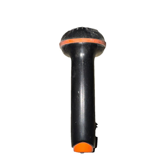 Tera 5100 Barcode Scanner – a black and orange plastic handle