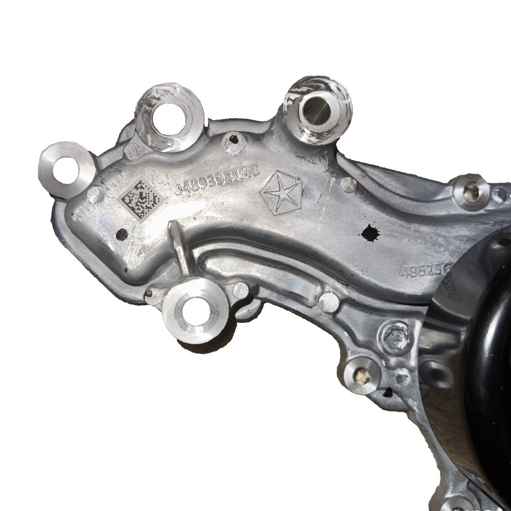 04893941AC Mopar Water Pump Water – a close up of a metal housing