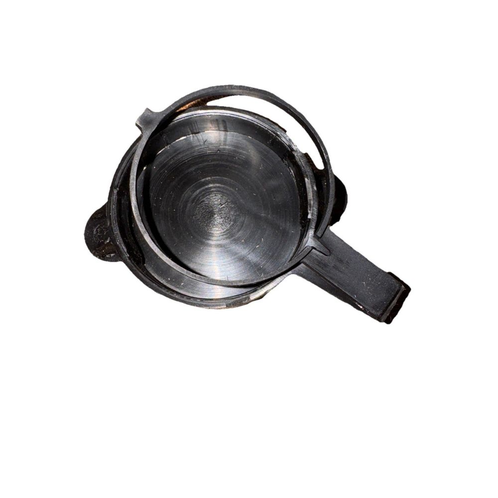 Dorman 54212 Engine Coolant Recovery Tank Cap, Black – a black cup with a handle on it