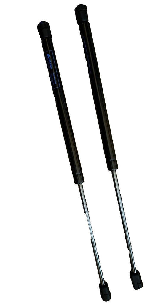 ARANA C16-23833 18" Gas Struts Spring Shocks C1623833 18 inch 100LB Gas Prop Lif – a pair of black and silver walking poles