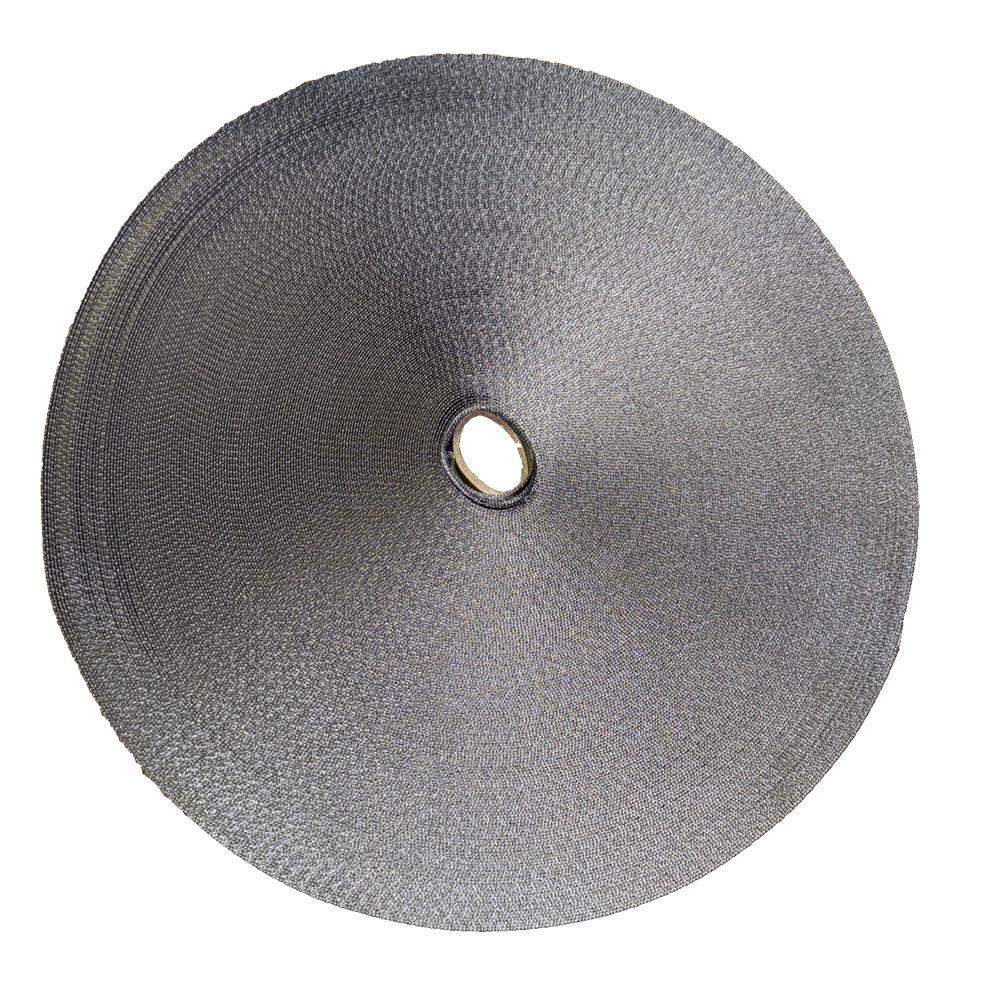 Opperman webbing 100m X2" Gray Webbing/Strap – a roll of silver cloth