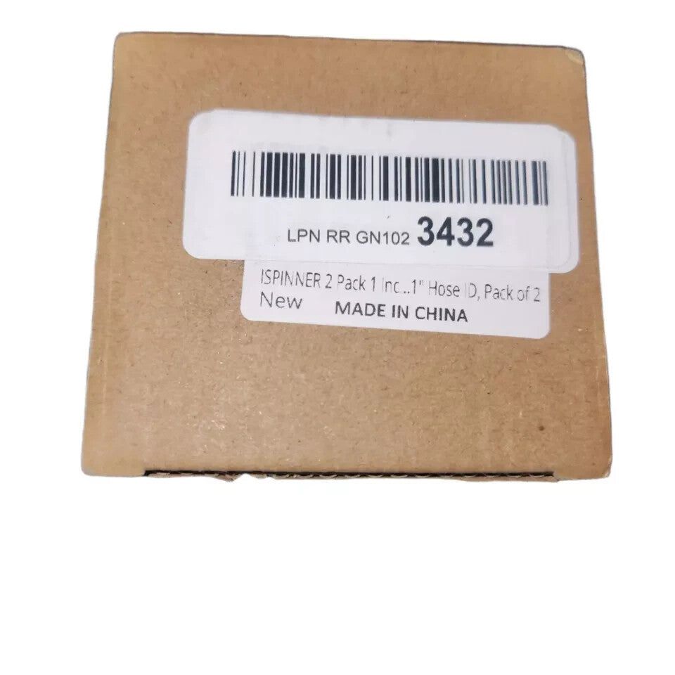 2 Pack Stainless Steel Hose Clamps for 1 Hose - ISPINNER T-Bolt Design 32-37mm C – a box of the new lr - r322