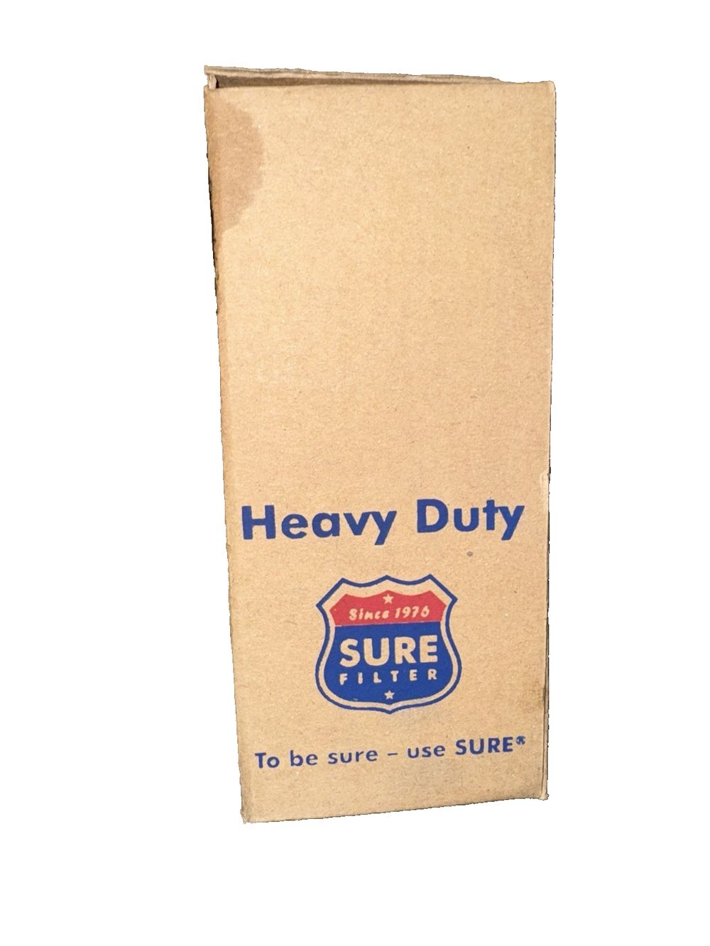 Sure SFA 8242S Filter Compatible with: 32721-58242 2 Pack – a cardboard box with a sign that says hey, i ' m sure