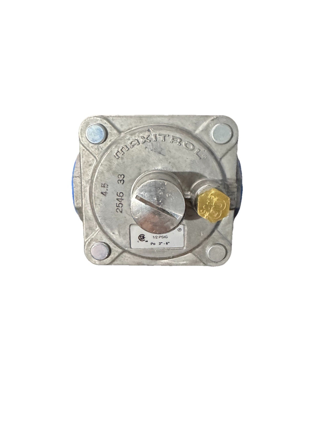 Maxitrol RV48 2546 33 4.5 1/2" PSIG Po 3"-6"