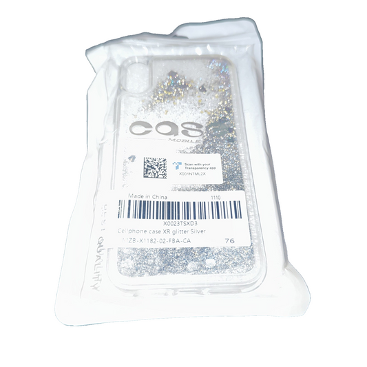 WorldMom Iphone 7 Plus Case Double Layer Design Glitter Flowing Liquid Design