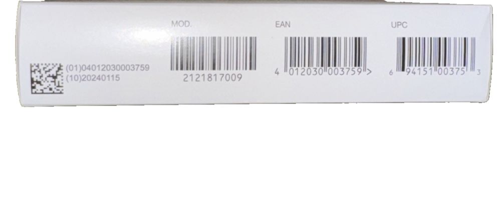 SECA-Reusable measuring tape for head circ of babies and toddlers (Pack of 15) – a white box with a barcode on it