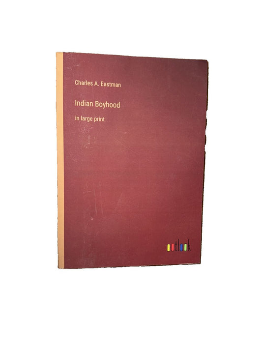 Indian Boyhood: in large print, DaveyDooDeals – the book cover for the indian trilogy