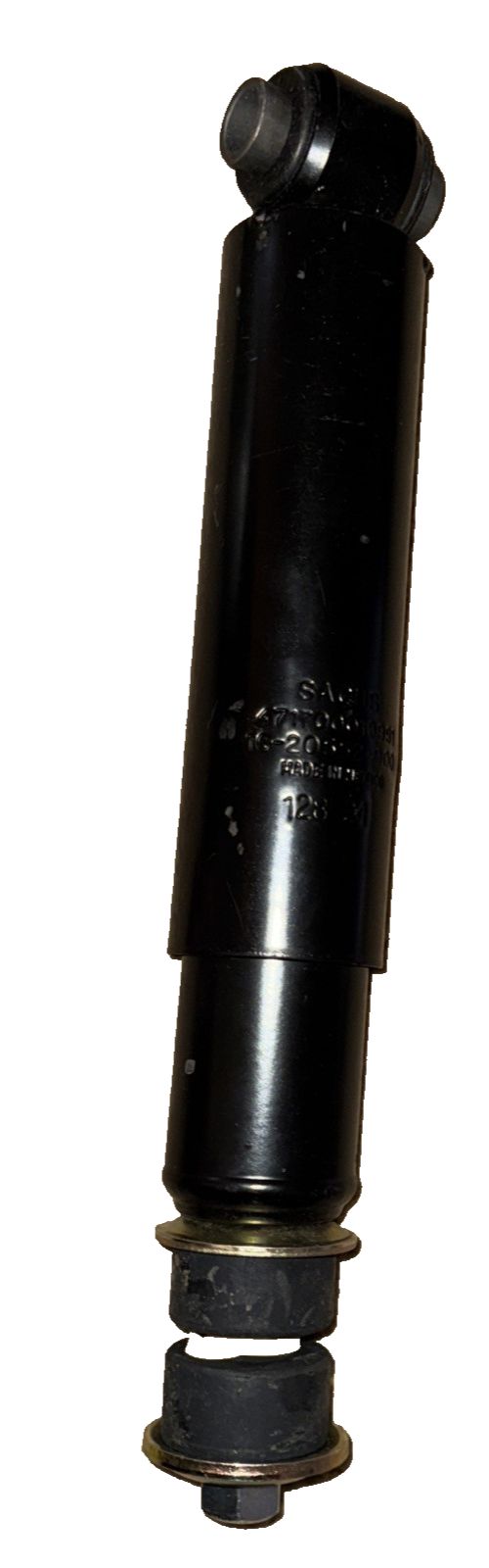Sachs 471700010991 Shock Absorber – a black plastic pipe with a metal fitting