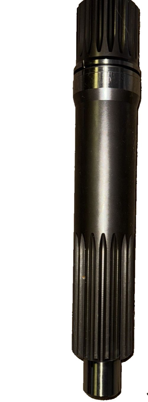 INPUT SHAFT suitable to EATON - FULLER 10003512LZ23L09 – a black and silver metal object with a white background