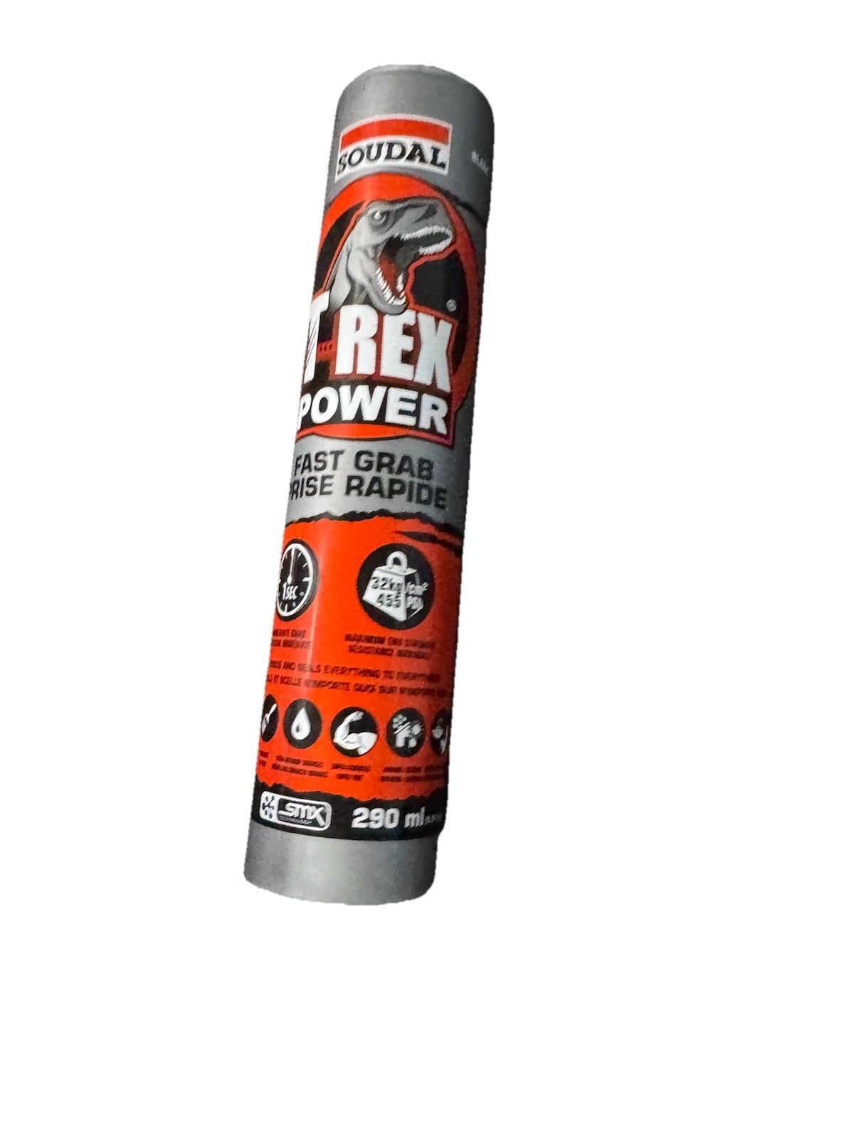 SOUDAL TREX FAST GRAB WHITE CAULKING 290 ML