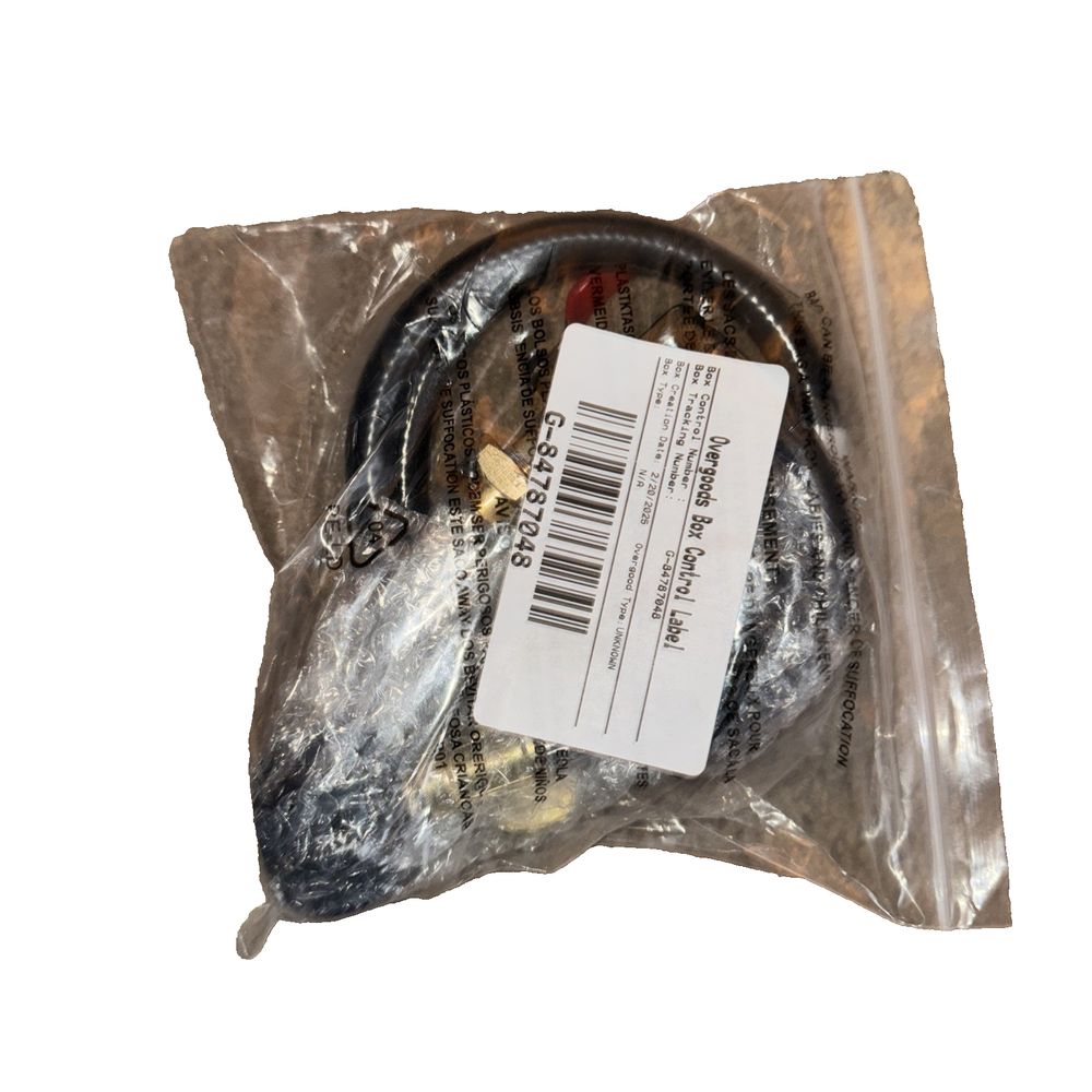 3Ft Propane Refill Hose + Gauge and ON/OFF, Unbranded – a bag of wires and wires on a white background