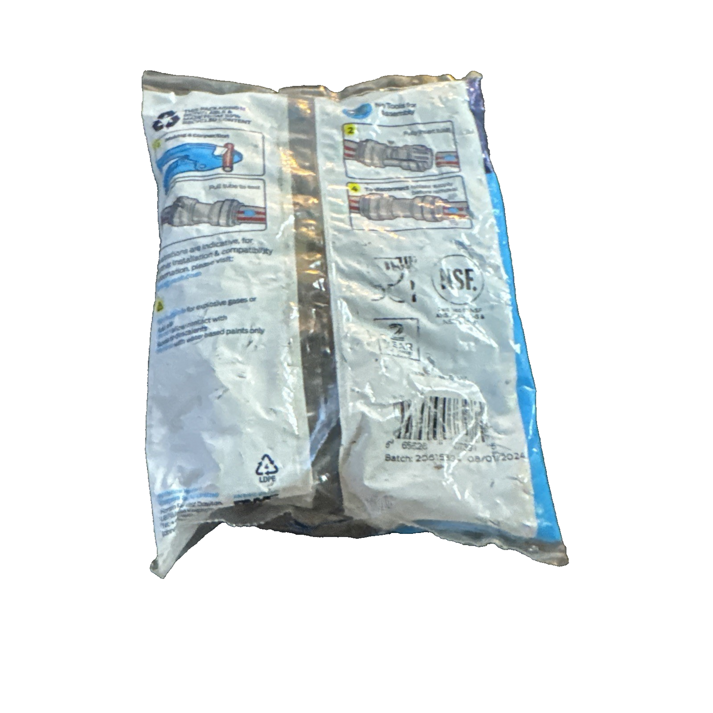 John Guest PM221010E Stem Elbow, 10mm x 10 mm (Pack of 10)