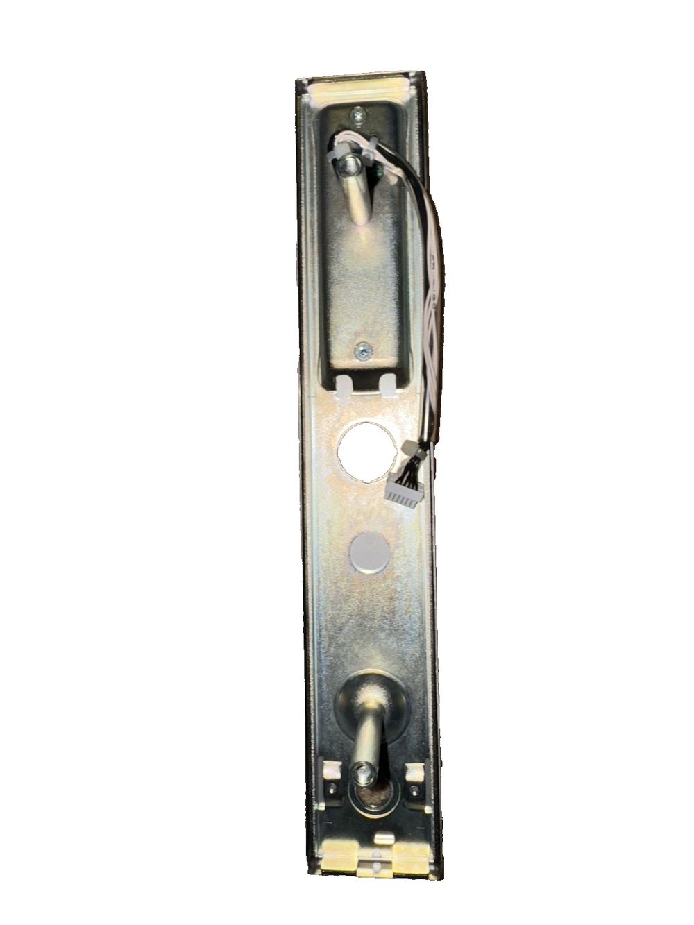 Miwa Lock CO Hotel Rfid Brushed Stainless Steel for Hotel/Business – a door handle with a latch