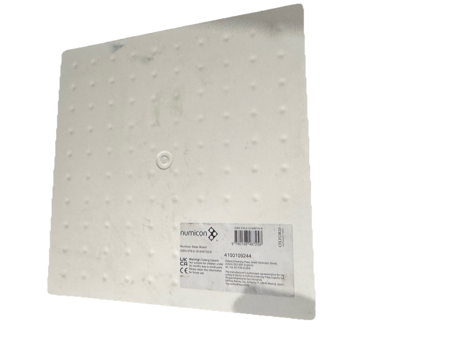 Numicon: 100 Square Baseboard: Oxford