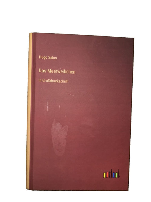 Das Meerweibchen: in Grodruckschrift, DaveyDooDeals – a book with a red cover and a white background