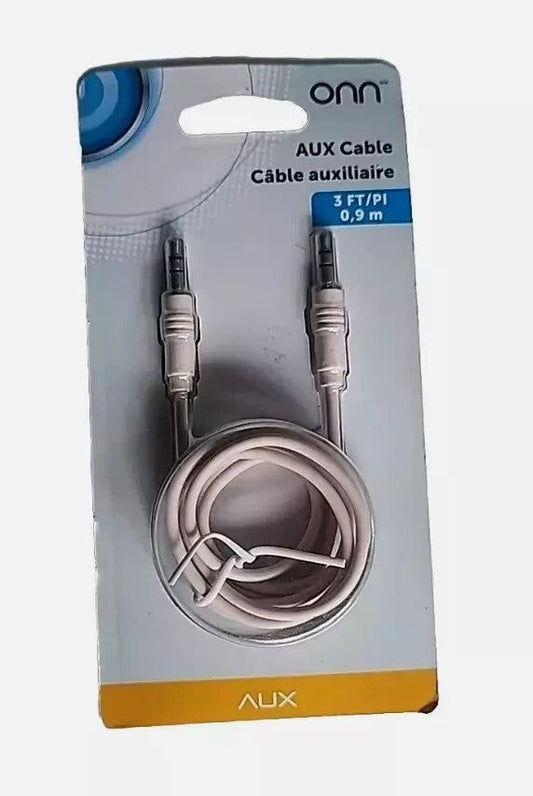 ONN Premium AUX Cable - 3ft, Pink - High-Quality Audio Connection – anker cable cable for iphone and ipad