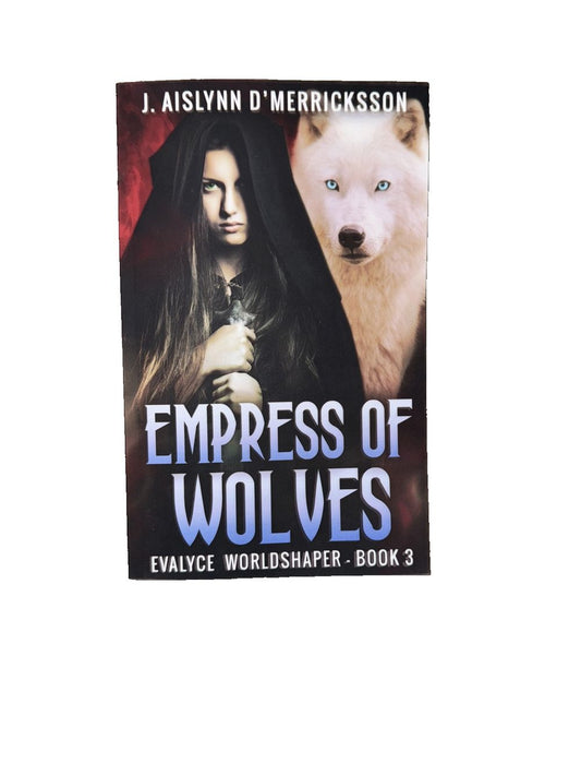 Empress Of Wolves, DaveyDooDeals – the cover of the book, the eyes of wolves
