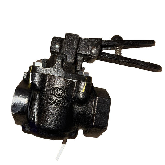 NYAB 705502 Brake Pipe End Cock Brake Assembly LH, DaveyDooDeals – a close up of a black valve