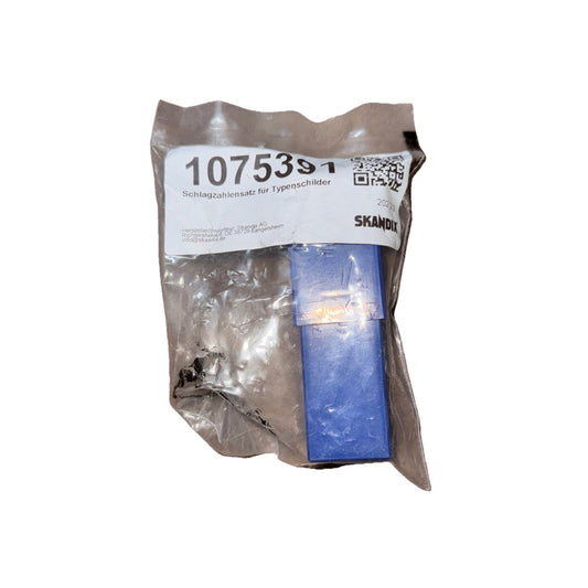 Steel type number kit for Identification plate (1075391)