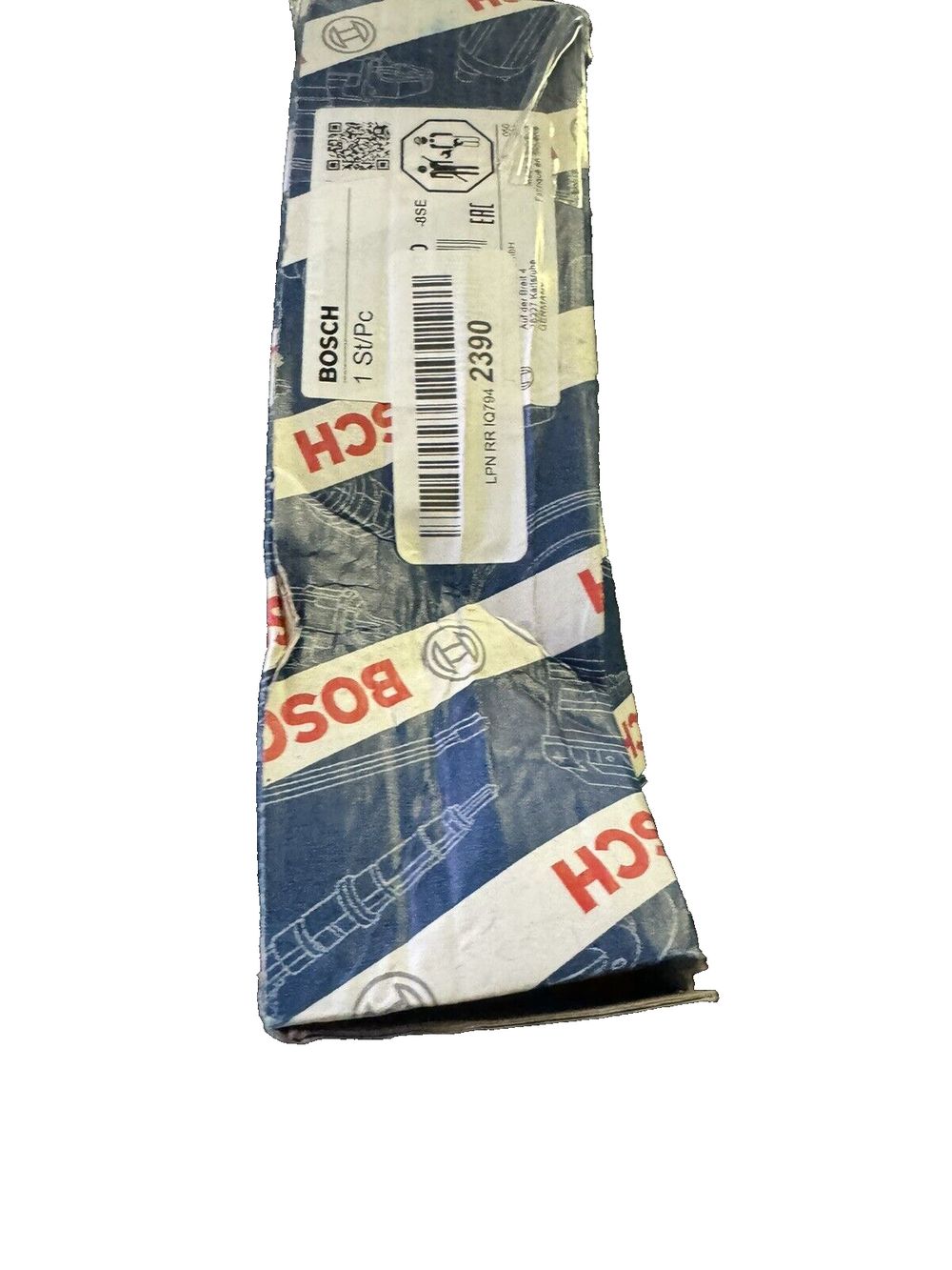 BOSCH 0221504800 Original Equipment Ignition Coil - Compatible With Select 2006 – a blue and white scarf with a red and white logo