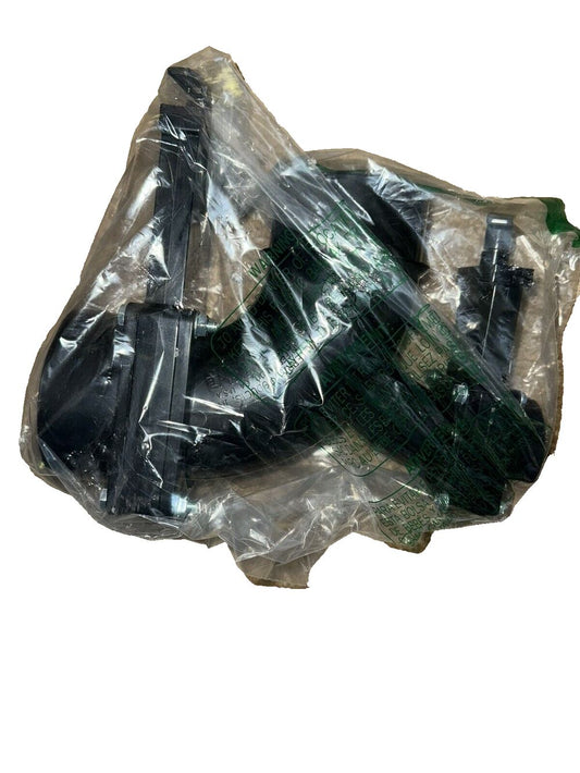 Valterra T81 Ell Double Rotating Valve, 3" Hub x 1-1-2" Hub x 3" Spigot Outlet,B – a piece of plastic with a green and black color