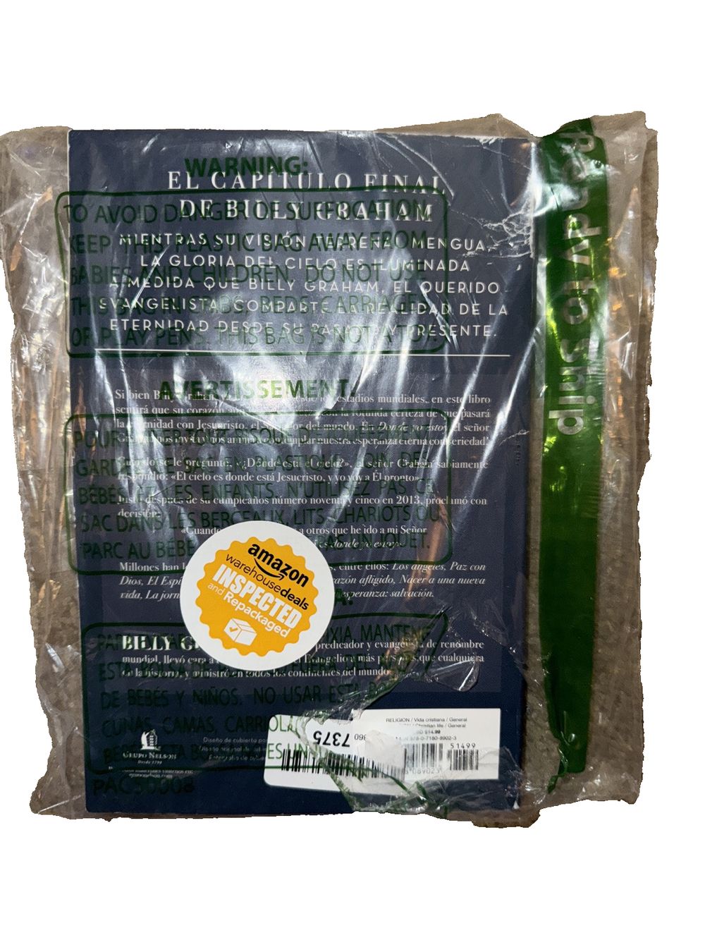 Billy Graham Donde yo estoy (Paperback), DaveyDooDeals – a bag of green tea leaves