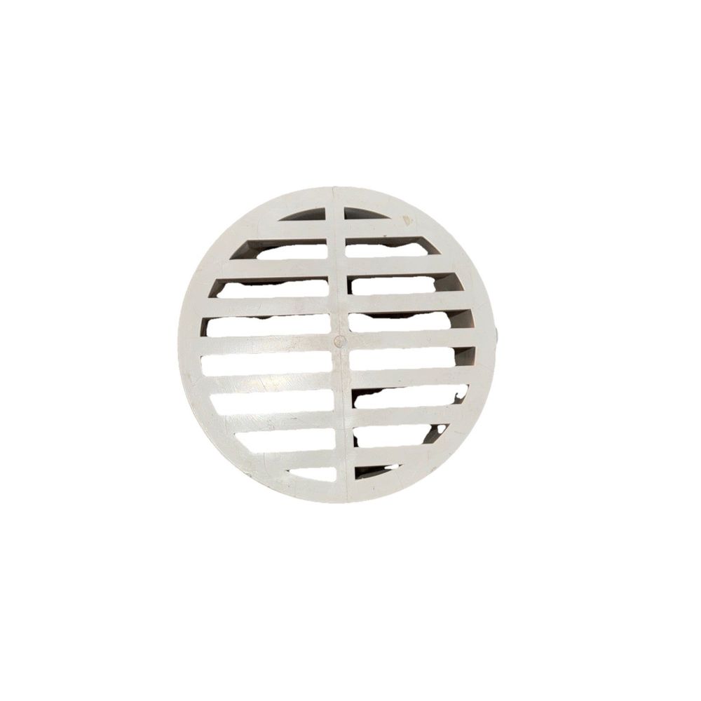 Solvent Weld SDR35 Sewer Fittings Drain Grate, Unbranded – a white metal grille grille cover