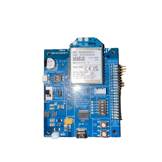 Xbee 3 Global LTE Cat 1, AT&T, Dev Kit (Just Card - Nothing Else), Digi – the ras board with a usb and a usb