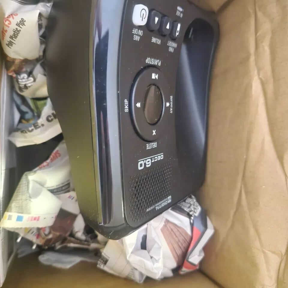 VTech DECT 6.0 2-Handset Cordless Phone System with Digital Answering Machine – a black and silver toaster