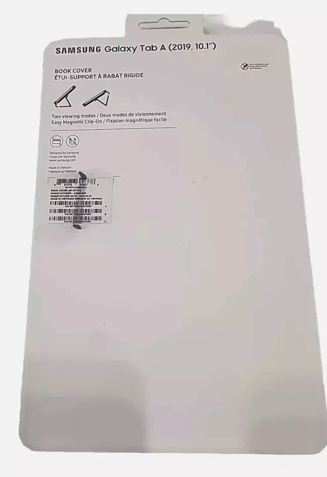 OEM Samsung Galaxy Tab A Book Cover - Black Slim Fit Case – samsung galaxy s610f white back cover