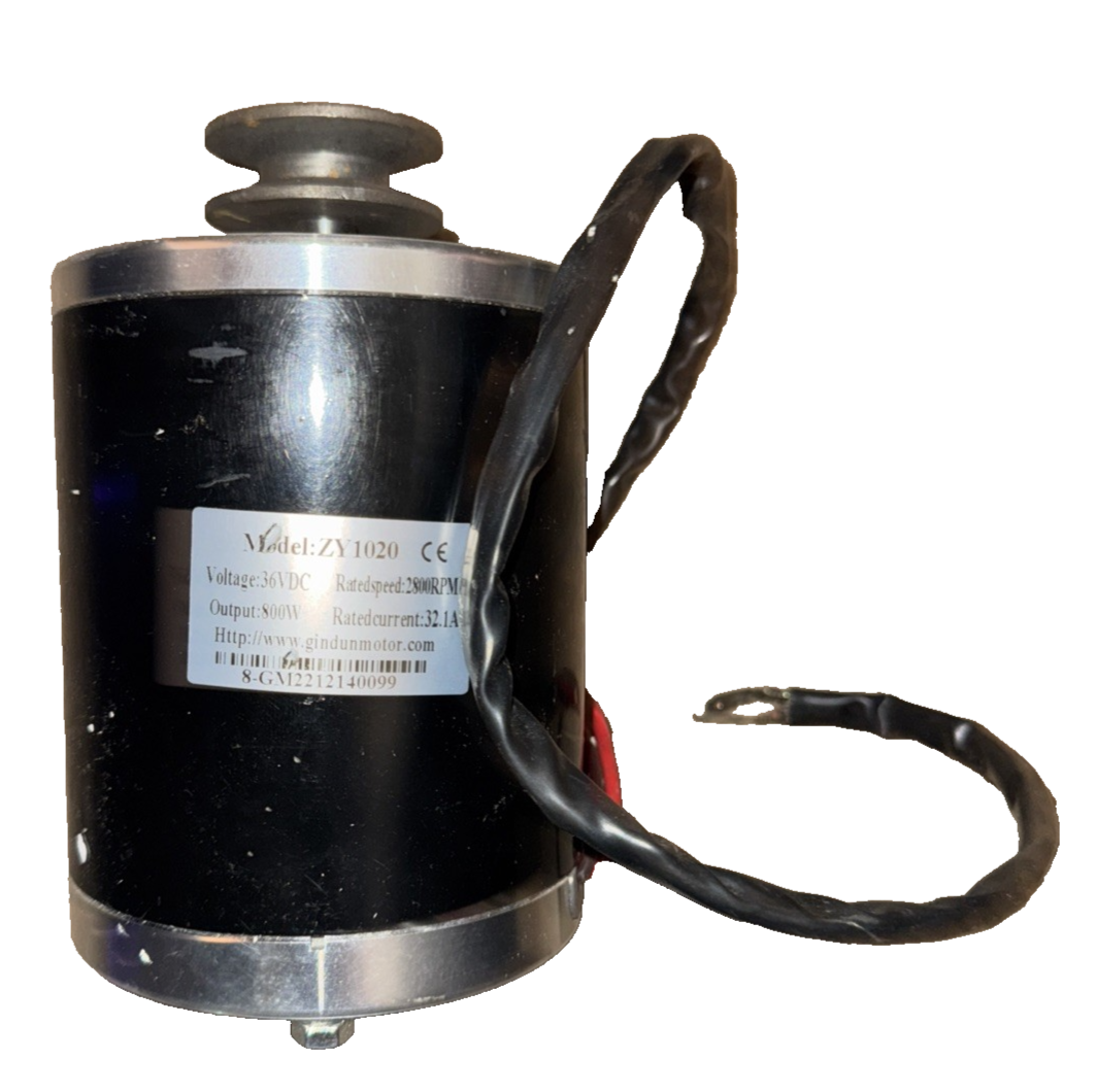 ZY1020 24V 36V 48V 500W Type A Pulley High Speed DC Brush Motor