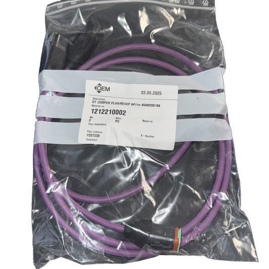 1212210002 DT Jumper Plug 2 Pack