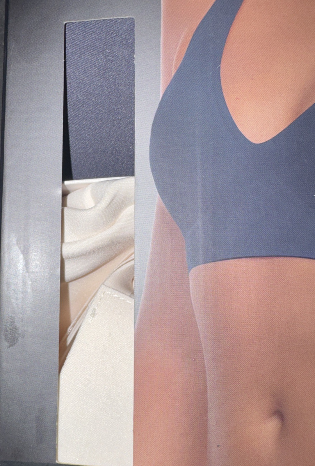 Buffalo David Bitton Wire-Free Bra 2 Pack White And Black Size XL