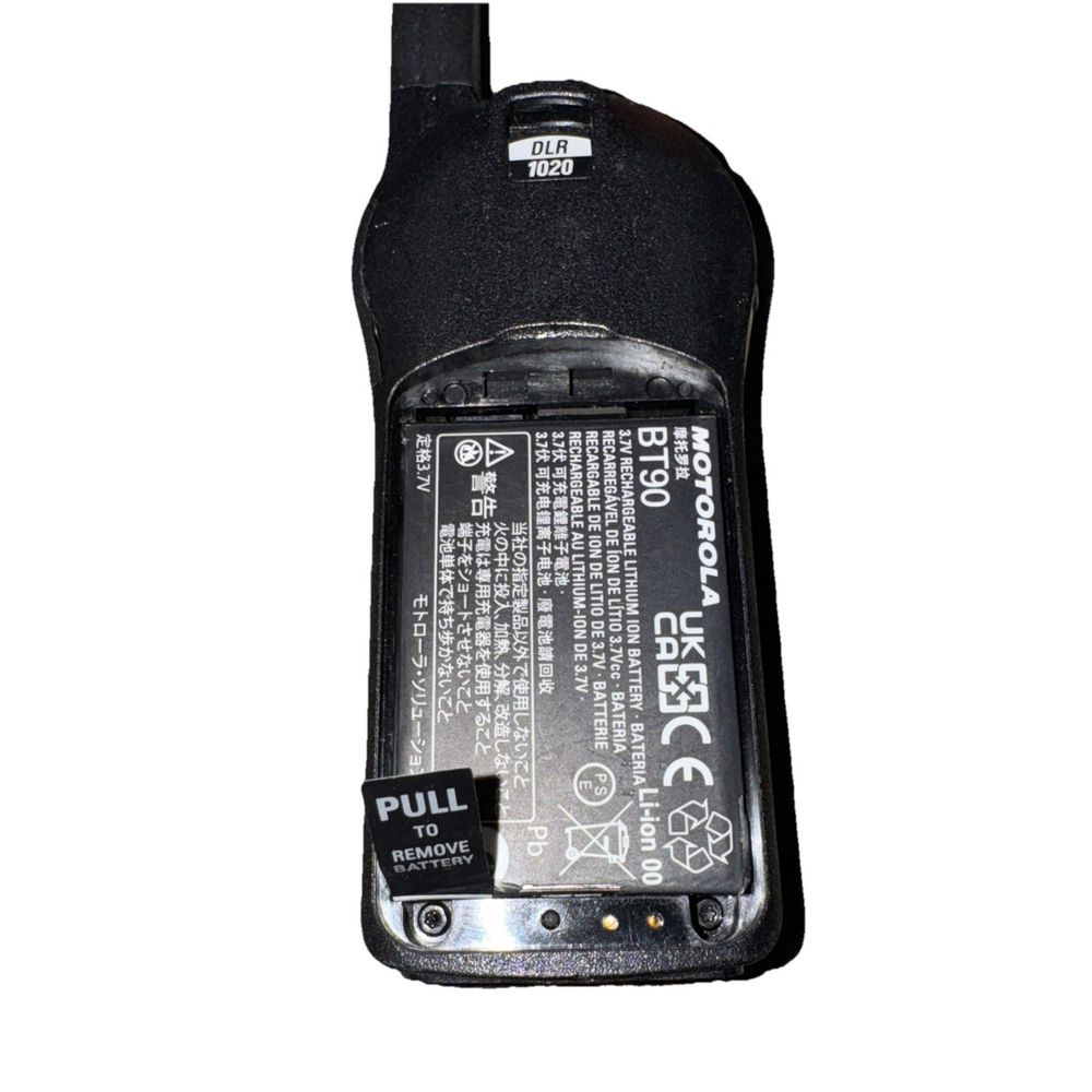 Motorola DLR1020 Two Way Digital Radio – a battery for the motorola s7