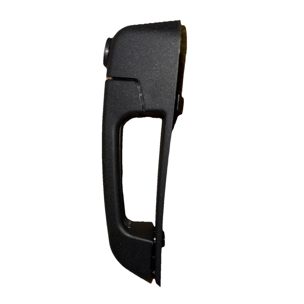 Trimark 18736 Surface Mounted Pull Door Handle – a black plastic door handle