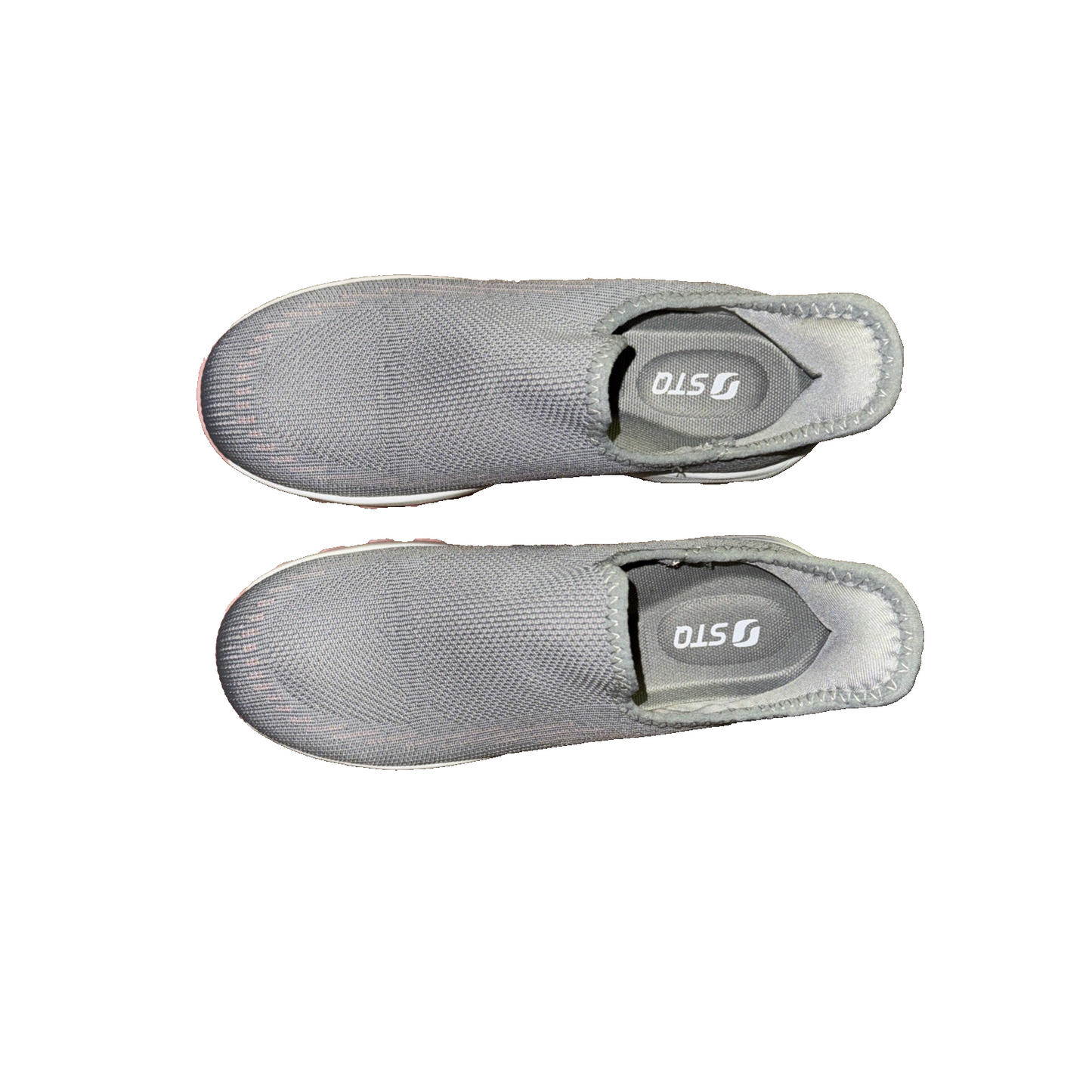 STQ Walking Shoes Womens Comfortable Slip on Sneakers Pink Size 7