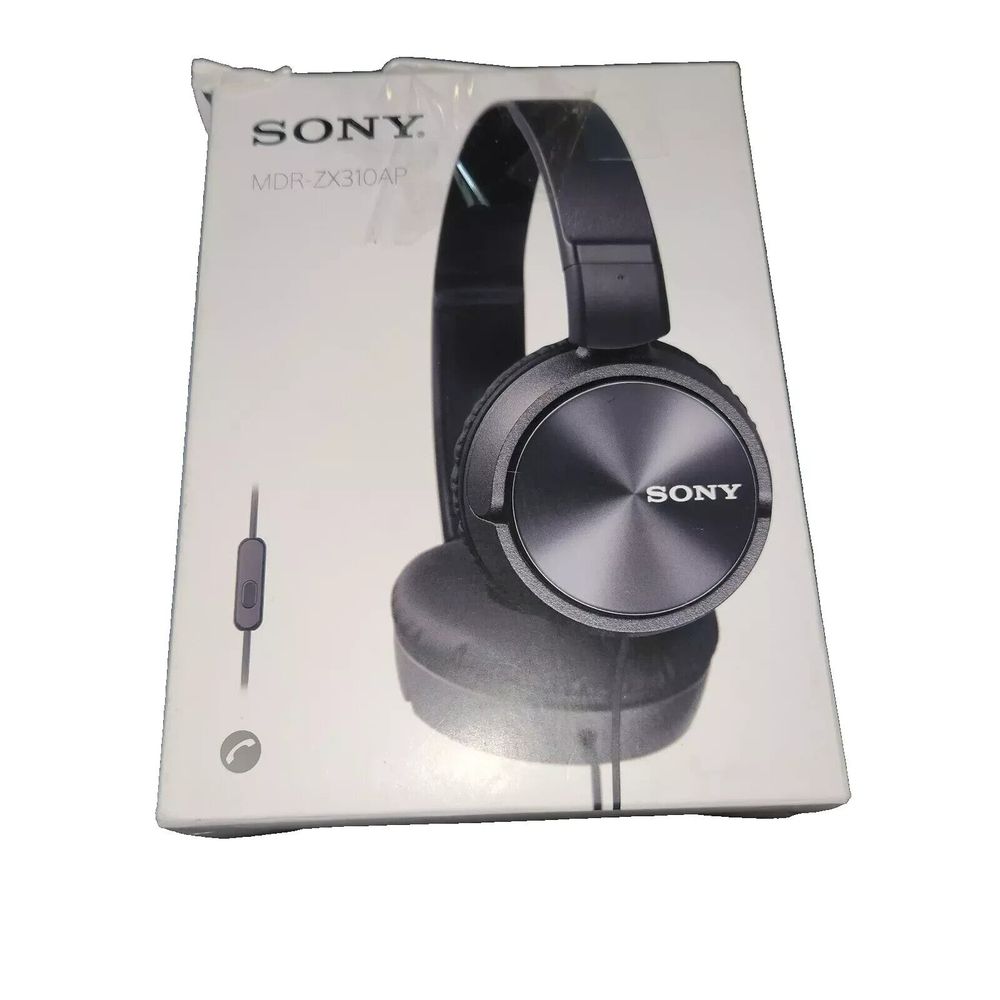 Sony MDRZX310AP/B On-Ear Headphones - Black (Damaged Packaging) – sony headphones