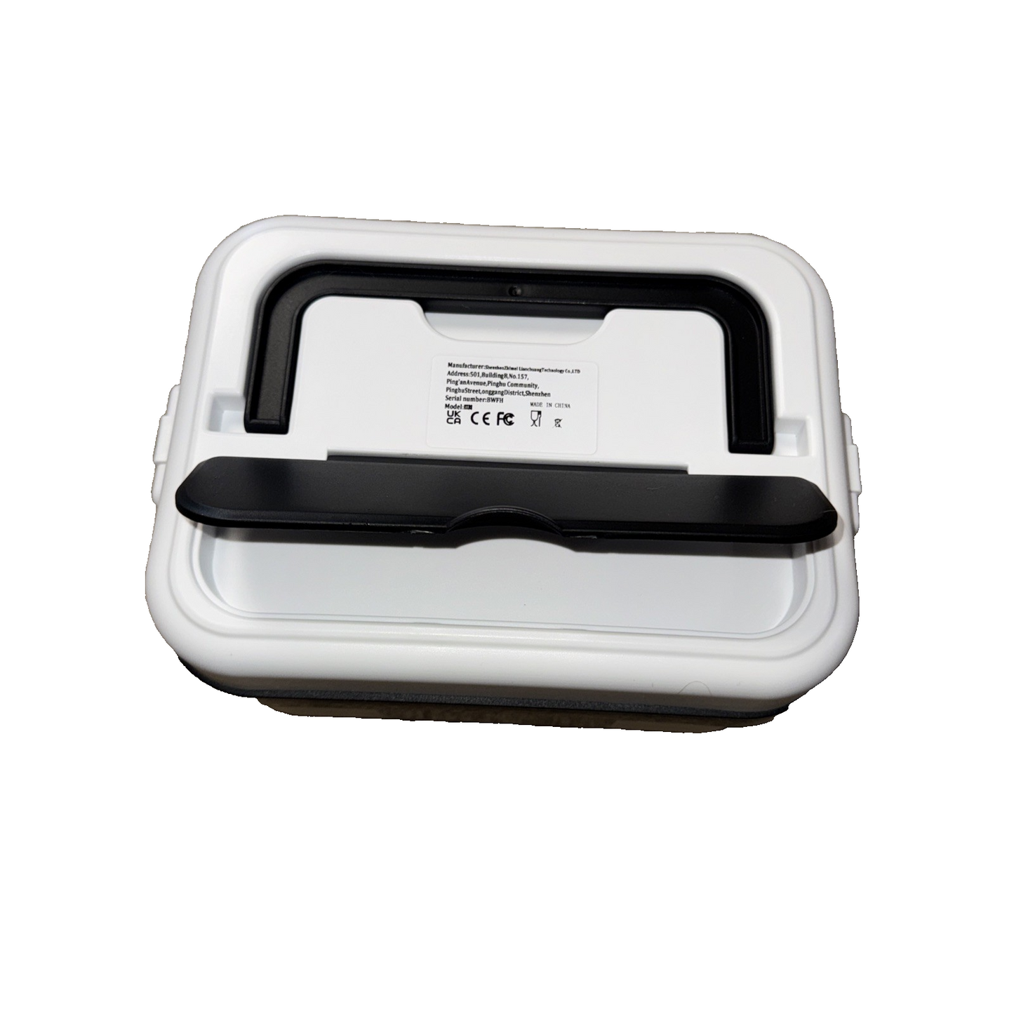 White Smart Heated Lunch Box 60 W 1L Capacity ( No Charging Cord - USB C)