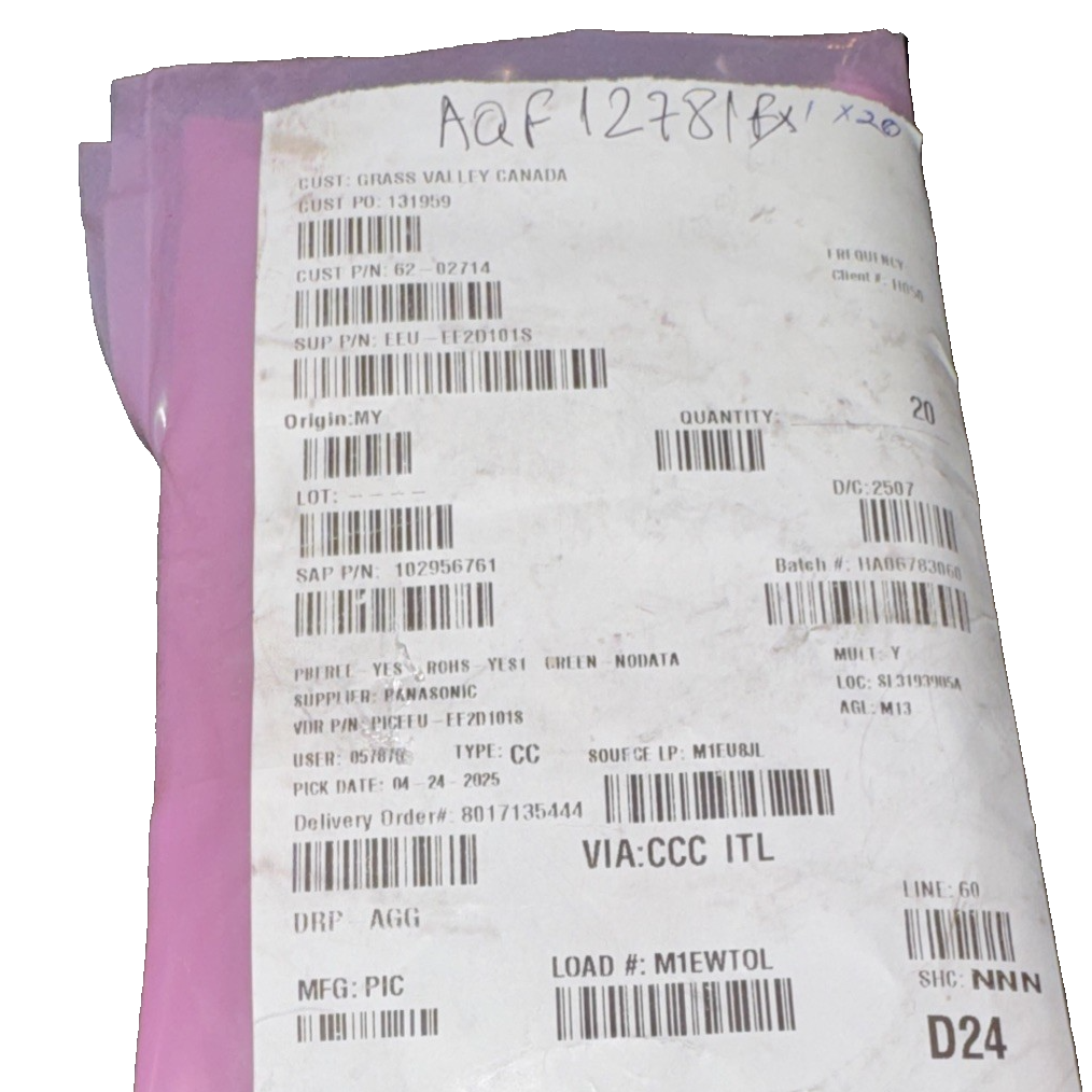 EEU-EE2D101S Panasonic 20 pack