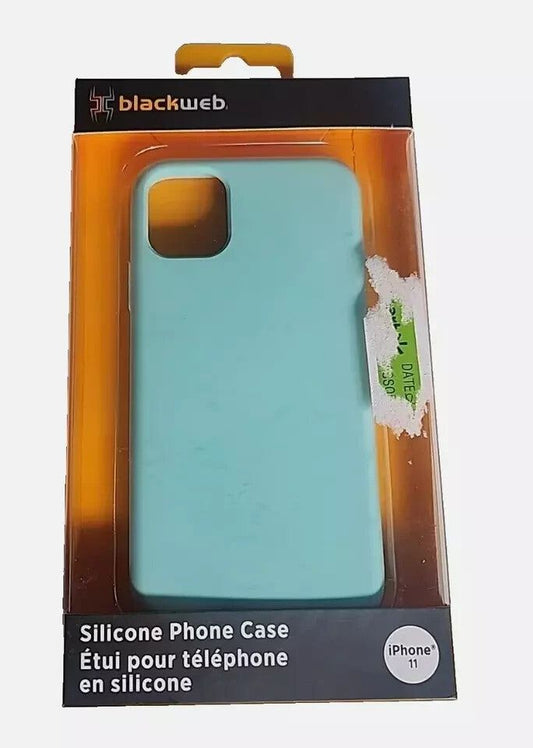 BlackWeb iPhone 11 Silicone Phone Case - Durable & Stylish Protection – black cell phone case for iphone 11