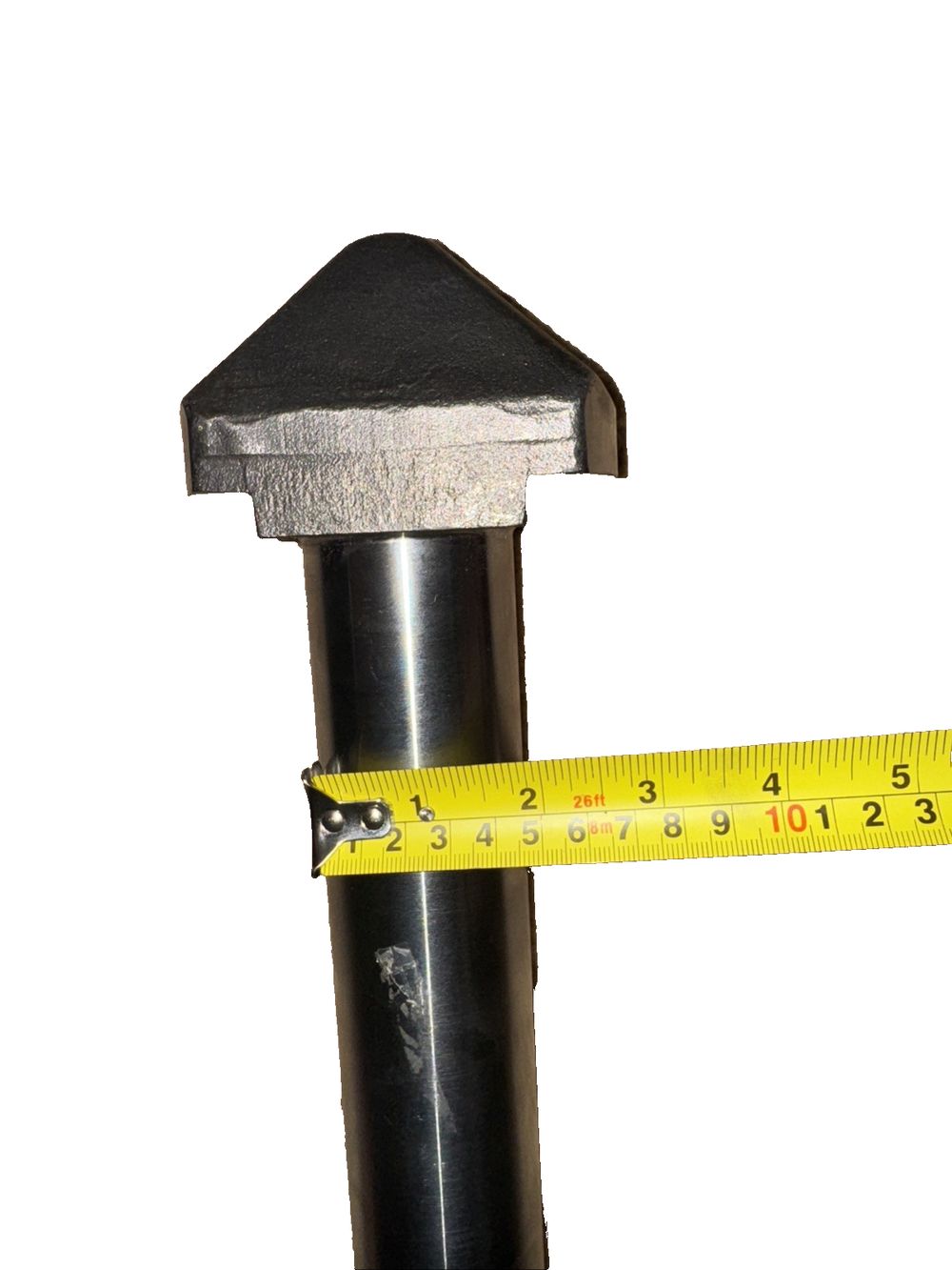 Reachstacker Twist Lock Attachment, DaveyDooDeals – a measuring tape is shown on top of a piece of metal