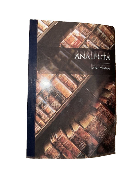 Analecta By Robert Wodrow, DaveyDooDeals – anota by robert whitter