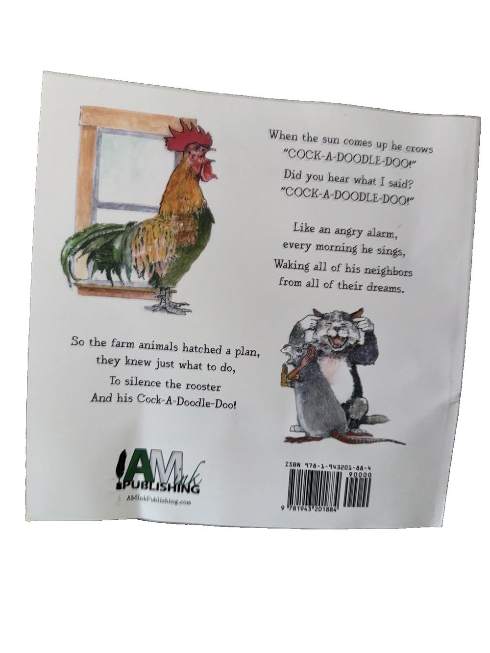 Cock-A-Doodle-Don't, DaveyDooDeals – a book with a picture of a chicken and a bird
