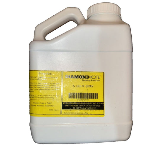Diamond Kote S Light Gray Trim Paint – 1 Gallon | Premium Exterior Protection – a gallon of lemon lemon cleaner