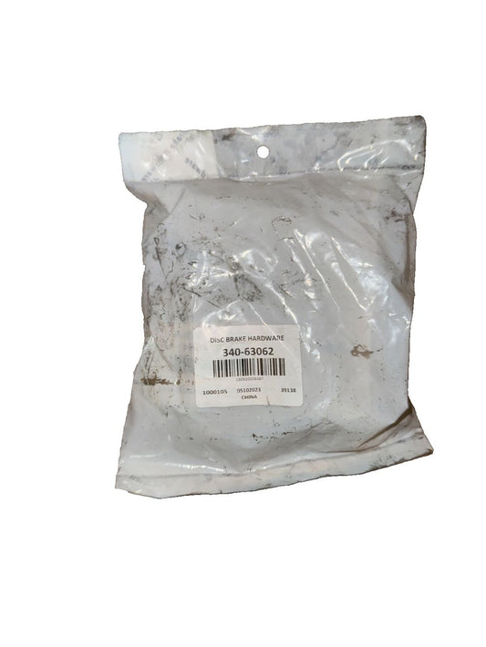 Dynamic Friction 340-63062 - Disc Brake Hardware Kit – a bag of white powder
